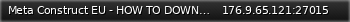 Маленький баннер сервера: Meta Construct EU - HOW TO DOWNLOAD PORTAL ADDON?