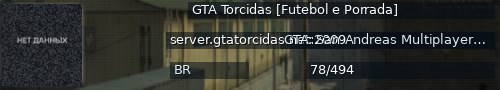 Большой баннер сервера: GTA Torcidas [Futebol e Porrada]