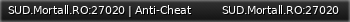 Маленький баннер сервера: SUD.Mortall.RO:27020 | Anti-Cheat