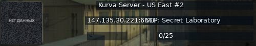 Большой баннер сервера: Kurva Server - US East #2