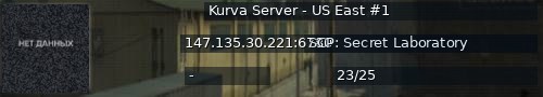 Большой баннер сервера: Kurva Server - US East #1