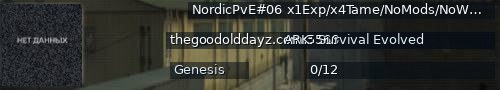 Большой баннер сервера: NordicPvE#06 x1Exp/x4Tame/NoMods/NoWipes/Since2015 - (v358.24)
