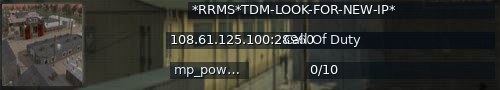 Большой баннер сервера: *RRMS*TDM-LOOK-FOR-NEW-IP*