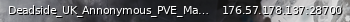 Маленький баннер сервера: Deadside_UK_Annonymous_PVE_MaxLoot