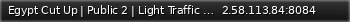 Маленький баннер сервера: Egypt Cut Up | Public 2 | Light Traffic | SRP | egyptcutup.com ℹ8084