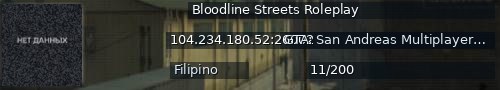 Большой баннер сервера: Bloodline Streets Roleplay