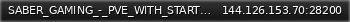 Маленький баннер сервера: SABER_GAMING_-_PVE_WITH_STARTER_-_FPP/TPP_-_50X_LOOT_-_MAX_EVENTS_-_10_DAY_DECAY_-_ACTIVE_ADMIN_DISC