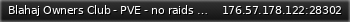 Маленький баннер сервера: Blahaj Owners Club - PVE - no raids pwease :3