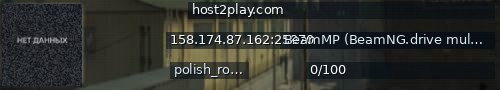 Большой баннер сервера: host2play.com