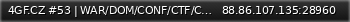 Маленький баннер сервера: 4GF.CZ #53 | WAR/DOM/CONF/CTF/CH/GG | HC | Cracked