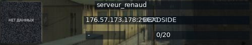 Большой баннер сервера: serveur_renaud