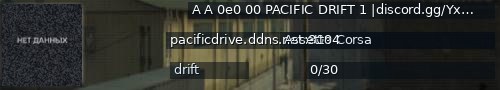 Большой баннер сервера: A A 0e0 00 PACIFIC DRIFT 1 |discord.gg/YxmD7nT |kunos ℹ8094