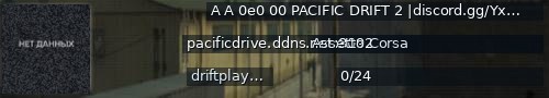 Большой баннер сервера: A A 0e0 00 PACIFIC DRIFT 2 |discord.gg/YxmD7nT |wdts, mod ℹ8092