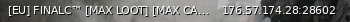 Маленький баннер сервера: [EU] FINALC™️ [MAX LOOT] [MAX CARS] [NO PERMADEATH] [NO MECHS]