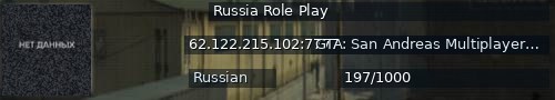 Большой баннер сервера: Russia Role Play
