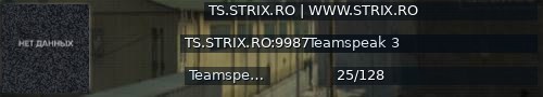 Большой баннер сервера: TS.STRIX.RO | WWW.STRIX.RO