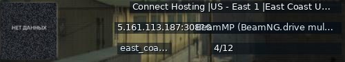 Большой баннер сервера: Connect Hosting |US - East 1 |East Coast USA |connecthosting.net