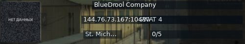 Большой баннер сервера: BlueDrool Company