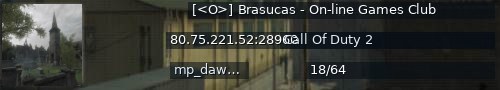 Большой баннер сервера: [<O>] Brasucas - On-line Games Club