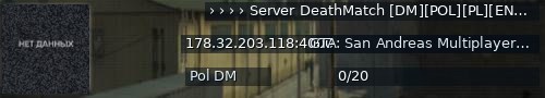 Большой баннер сервера: › › › › Server DeathMatch [DM][POL][PL][ENG] •••••