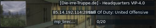 Большой баннер сервера: [Die-irre-Truppe.de] - Headquarters VIP-4.0